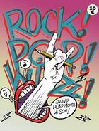 Couverture du livre « Rock ! pop ! wizz ! - quand la bd monte le son » de Vincent Brunner aux éditions Requins Marteaux