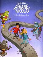 Couverture du livre « Ariane et Nicolas t.3 ; le phylactère fou » de Paul Roux aux éditions 400 Coups