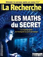 Couverture du livre « La recherche n 541 les maths du secret - novembre 2018 » de  aux éditions La Recherche