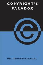 Couverture du livre « Copyright's Paradox » de Netanel Neil Weinstock aux éditions Oxford University Press Usa