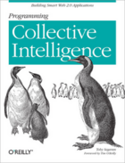 Couverture du livre « Programming Collective Intelligence » de Toby Segaran aux éditions O'reilly Media