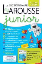 Couverture du livre « Dictionnaire junior bimedia » de  aux éditions Larousse