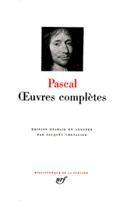 Couverture du livre « Oeuvres complètes » de Blaise Pascal aux éditions Gallimard