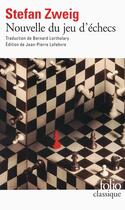 Couverture du livre « Nouvelle du jeu d'échecs » de Stefan Zweig aux éditions Gallimard