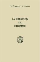 Couverture du livre « La création de l'homme » de Gregoire De Nys aux éditions Cerf