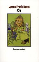 Couverture du livre « Oz » de Lyman Frank Baum aux éditions Ecole Des Loisirs