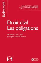 Couverture du livre « Droit civil : les obligations (18e édition) » de Virginie Larribau-Terneyre et Yvaine Buffelan-Lanore aux éditions Sirey