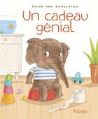 Couverture du livre « Un cadeau génial » de Guido Van Genechten aux éditions Mijade