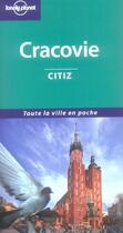 Couverture du livre « Cracovie citiz 1ed » de  aux éditions Lonely Planet France