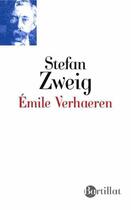 Couverture du livre « Emile Verhaeren » de Stefan Zweig aux éditions Bartillat