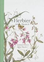 Couverture du livre « Herbier de France » de Michele Delsaute aux éditions Equinoxe