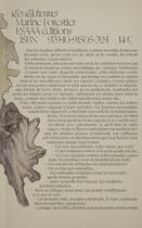 Couverture du livre « Les Lichennes » de Marine Forestier aux éditions Esaaa