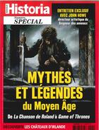 Couverture du livre « Historia special hs n 45 mythes & legendes du moyen-age - janvier/fevrier 2019 » de  aux éditions L'histoire