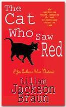 Couverture du livre « The cat who saw red » de Lilian Jackson Braun aux éditions Headline