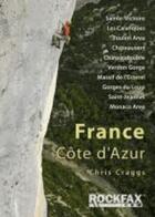 Couverture du livre « France : Côte d'Azur » de Craggs et Chris aux éditions Cordee