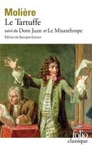 Couverture du livre « Le tartuffe/dom juan/misanthrope » de Moliere aux éditions Gallimard