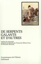 Couverture du livre « De serpents galants et d'autres » de Anonyme aux éditions Gallimard