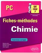 Couverture du livre « Chimie ; PC » de Abry/Calmettes/Larde aux éditions Ellipses
