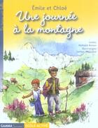 Couverture du livre « Une journee a la montagne » de Nathalie Bossus aux éditions Circonflexe