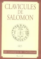 Couverture du livre « Clavicules de Salomon » de  aux éditions Trajectoire