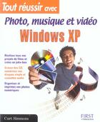 Couverture du livre « Windows Xp, Loisirs Numeriques » de Curt Simmons aux éditions First Interactive