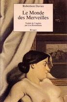 Couverture du livre « Le monde des merveilles » de Robertson Davies aux éditions Rivages