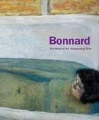 Couverture du livre « Pierre bonnard, the work of art, suspending time (version angl aise) » de  aux éditions Paris-musees