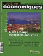 Couverture du livre « PROBLEMES ECONOMIQUES N.3032 ; libre échange ou protectionisme ? » de Problemes Economiques aux éditions Documentation Francaise