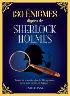 Couverture du livre « Les énigmes de Sherlock Holmes » de Gareth Moore aux éditions Larousse