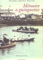 Couverture du livre « Memoire de guinguettes » de  aux éditions Omnibus