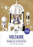 Couverture du livre « Zadig ou la destinée ; Micromégas » de Voltaire aux éditions J'ai Lu