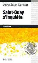 Couverture du livre « Saint-Quay s'inquiete » de Anne-Solen Kerbrat aux éditions Palemon