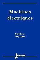 Couverture du livre « Machines electriques » de Genon Andre aux éditions Hermes Science Publications