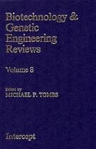 Couverture du livre « Biotechnology and genetic engineering reviews t.8 » de Tombs aux éditions Intercept