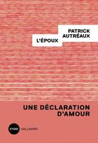 Couverture du livre « L'époux » de Patrick Autreaux aux éditions Gallimard