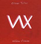 Couverture du livre « W et X » de Olivier Tallec aux éditions Edune