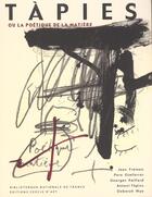 Couverture du livre « Tapies ou la poetique de la matiere » de  aux éditions Cercle D'art