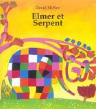 Couverture du livre « Elmer et serpent » de Mckee David aux éditions Kaleidoscope