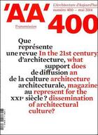 Couverture du livre « L'architecture d'aujourd'hui n 400 - transmission » de  aux éditions Archipress