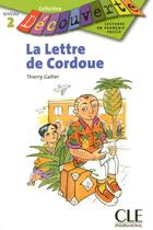 Couverture du livre « Decouv la lettre de cordoue niveau 2 » de Thierry Gallier aux éditions Cle International