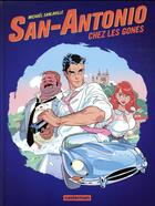 Couverture du livre « San-Antonio Tome 1 : San-Antonio chez les Gones » de Michael Sanlaville aux éditions Casterman