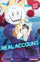Couverture du livre « Real account Tome 22 » de Shizumu Watanabe et Okushou aux éditions Kurokawa