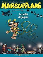 Couverture du livre « Marsupilami Tome 13 : le défilé du jaguar » de Marais et Batem et Andre Franquin et Jeremie Kaminka aux éditions Marsu