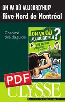 Couverture du livre « On va où aujourd'hui? Rive-Nord de Montréal » de Alain Demers aux éditions Ulysse