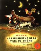 Couverture du livre « Les musiciens de Breme » de Rojankovsky et Grimm aux éditions Les Amis Du Pere Castor
