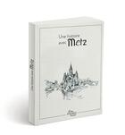 Couverture du livre « Une histoire avec Metz ; temple neuf » de Anne Calife et Jacques Caspar aux éditions The Menthol House