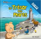 Couverture du livre « Le trésor des phares » de Luc Turlan aux éditions Geste