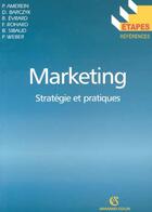 Couverture du livre « Marketing - strategies et pratiques » de Pierre Amerein aux éditions Armand Colin