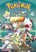 Couverture du livre « Pokémon ; la grande aventure - Rouge Feu et Vert Feuille / Emeraude Tome 4 » de Hidenori Kusaka et Satoshi Yamamoto aux éditions Kurokawa