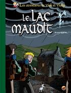 Couverture du livre « Les aventures de Vick et Vicky Tome 22 : le lac maudit » de Bruno Bertin aux éditions P'tit Louis